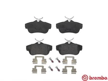 Колодки тормозные PSA/FIAT EXPERT/JUMPY/SCUDO 07- зад. BREMBO P 61 095