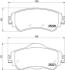 Комплект гальмівних колодок з 4 шт. дисків BREMBO P 61 105 (фото 1)