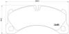 Колодки тормозные PORSCHE CAYENNE 10- перед. BREMBO P 65 026 (фото 1)
