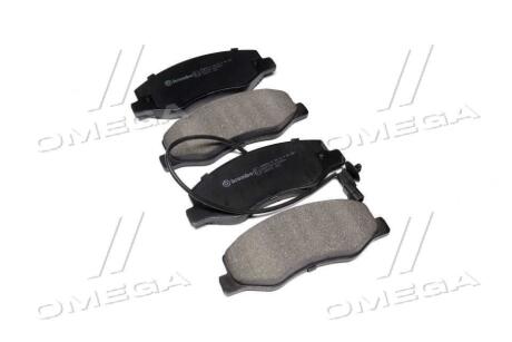 Гальмівні колодки зад. Master/Movano 10- (спарка) BREMBO P 68 061