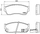 Гальмівні колодки, дискові BREMBO P 79 005 (фото 1)