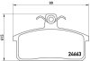 Колодки тормозные SUZUKI VITARA/SAMURAI 88-04 1.0-1.3/1.9 DIESEL перед. BREMBO P 79 007 (фото 1)