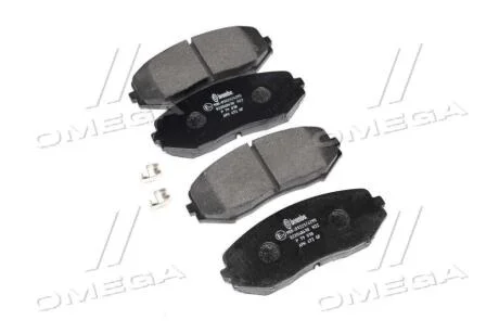 Комплект гальмівних колодок з 4 шт. дисків BREMBO P 79 018