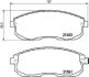 Гальмівні колодки передні NISSAN TIIDA/JUKE 07- 1.6  BREMBO P79030 (фото 1)
