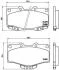 Колодки тормозные TOYOTA LAND CRUISER/4-RUNNER 87- 2.2-4.2 перед. BREMBO P 83 009 (фото 1)