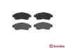 Колодки тормозные TOYOTA CAMRY/CARINA E/COROLLA/RAV4 -02 перед. BREMBO P 83 034 (фото 2)
