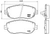 Колодки тормозные LEXUS GS/IS 93-05 перед. BREMBO P 83 037 (фото 1)