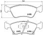 Колодки тормозные TOYOTA AVENSIS 97- перед. BREMBO P 83 041 (фото 1)