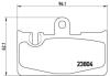 Колодки тормозные LEXUS LS -06 задн. BREMBO P 83 059 (фото 1)