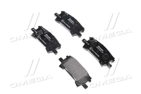 Комплект гальмівних колодок з 4 шт. дисків BREMBO P 83 068