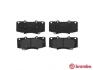 Колодки тормозные TOYOTA HILUX 05- 2.5 перед. BREMBO P 83 140 (фото 2)
