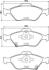 Гальмівні колодки дискові BREMBO P 83 159 (фото 1)