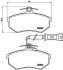Колодки тормозные AUDI 80/100/A4/A6 87-97 перед. BREMBO P 85 016 (фото 1)