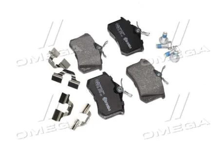 Комплект гальмівних колодок з 4 шт. дисків BREMBO P 85 020