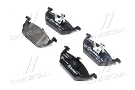 Комплект гальмівних колодок з 4 шт. дисків BREMBO P 85 041