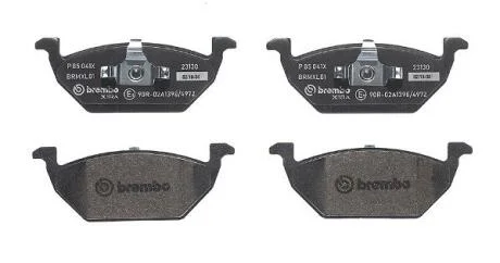 Комплект гальмівних колодок з 4 шт. дисків BREMBO P 85 041X