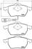 Колодки тормозные VAG A3/OCTAVIA/BORA/GOLF 4/PASSAT -06 перед. BREMBO P 85 045 (фото 1)