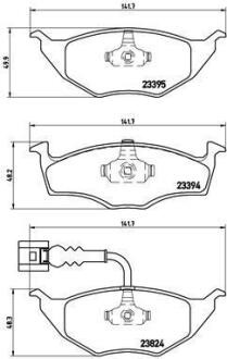 Гальмівні колодки дискові BREMBO P 85 063