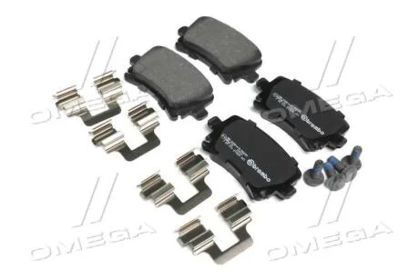 Комплект гальмівних колодок з 4 шт. дисків BREMBO P 85 073