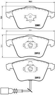 Гальмівні колодки дискові BREMBO P 85 079