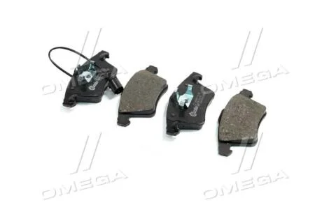 Колодки тормозные VW MULTIVAN/TRANSPORTER 03- 2.0-3.2/1.9-2.5 DIESEL перед. R16 BREMBO P 85 081