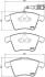 Колодки тормозные VW TRANSPORTER/MULTIVAN 03- перед. R17 BREMBO P 85 082 (фото 1)