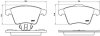 Колодки тормозные VW MULTIVAN/TRANSPORTER 03- 2.0-3.2/1.9-2.5 DIESEL перед. R17 BREMBO P 85 106 (фото 1)