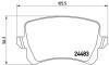 Колодки тормозные VW PASSAT/TIGUAN 05- задн. Xtra BREMBO P 85 109X (фото 2)