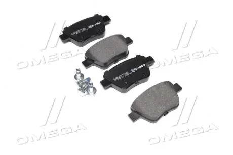 Комплект гальмівних колодок з 4 шт. дисків BREMBO P 85 114