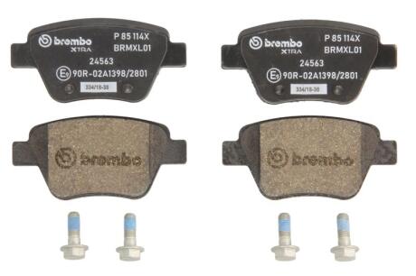 Гальмівні колодки дискові BREMBO P 85 114X