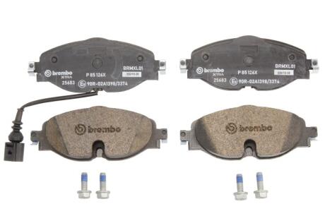 Комплект гальмівних колодок з 4 шт. дисків BREMBO P 85 126X