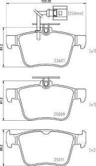 Гальмівні колодки дискові BREMBO P 85 162