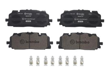 Гальмівні колодки дискові BREMBO P 85 165X
