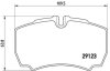 Гальмiвнi колодки, к-кт. (Колодки тормозные дисковые, к-кт.) BREMBO P A6 023 (фото 1)