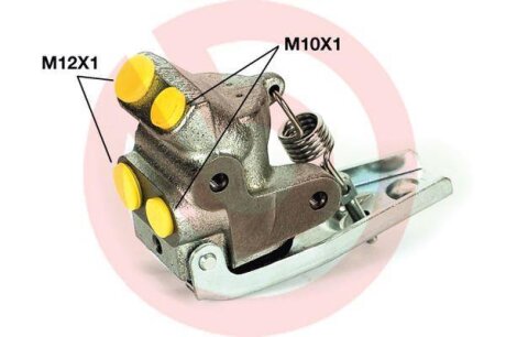 Пневморегулятор гальм. сил BREMBO R 61 015