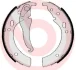 Гальмівні колодки, барабанні BREMBO S 06 501 (фото 1)