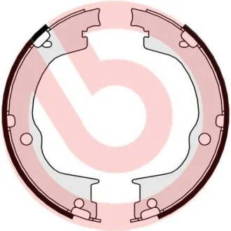 Гальмівні колодки, барабанні BREMBO S 10 515