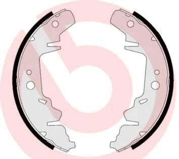 Гальмівні колодки, барабанні BREMBO S 11 501