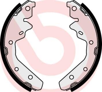 Колодки гальмівні барабанні, комплект BREMBO S 11 502