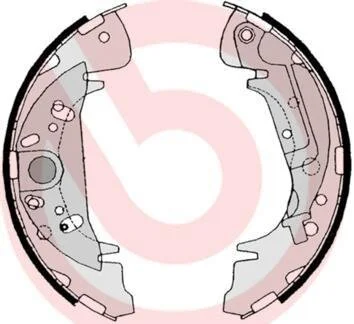 Гальмівні колодки, барабанні BREMBO S 11 504