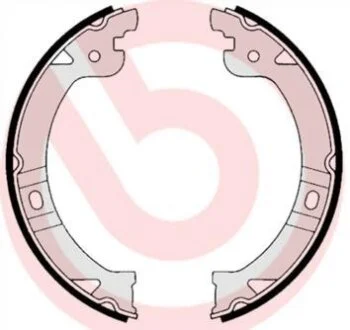 Гальмівні колодки, барабанні BREMBO S 11 505