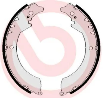 Гальмівні колодки, барабанні BREMBO S 16 501
