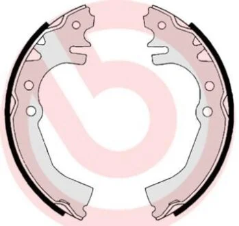 Гальмівні колодки, барабанні BREMBO S 16 513