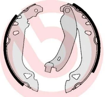 Гальмівні колодки, барабанні BREMBO S 23 510