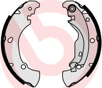 Гальмівні колодки, барабанні BREMBO S 23 519