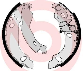 Гальмівні колодки, барабанні BREMBO S 23 522