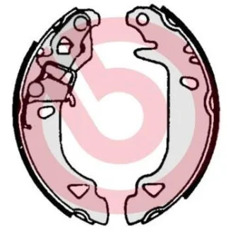 Комплект гальмівних колодок BREMBO S23547