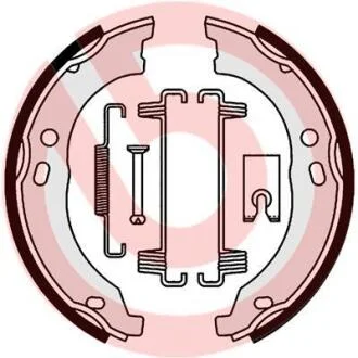 Колодки стояночного тормоза PSA/FIAT JUMPER/BOXER/DUCATO 06- стоян.торм. BREMBO S 23 579