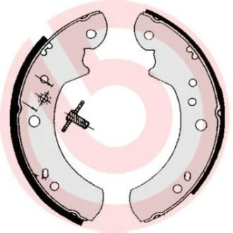 Гальмівні колодки, барабанні BREMBO S 24 512