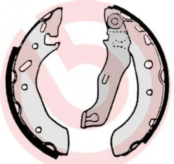 Гальмівні колодки, барабанні BREMBO S 24 529